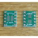 SMD Adapterplatine SOP10 - MSOP10